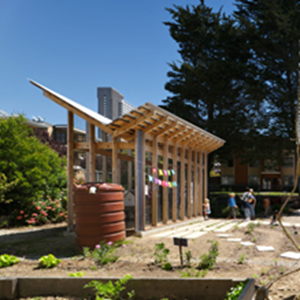 Rosa Parks Elementary School Chicken Coop & Garden